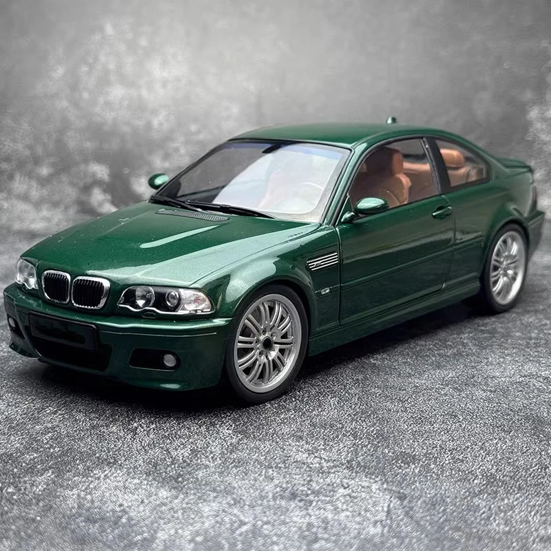 SOLIDO 1:18 M3 E46 COUPE 2000 simulation alloy car model ornament