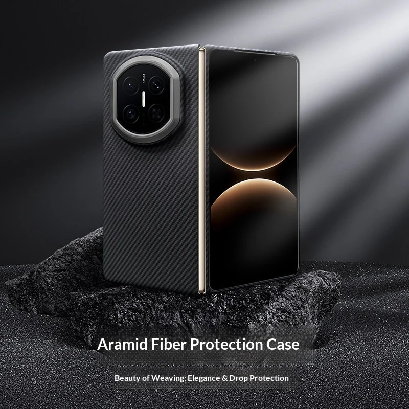 Aramid Magnetic Case For HUAWEI Mate X7 X6 Carbon Fiber Cover For Magsafe Case Shell Cover Mobile Phone Accessories