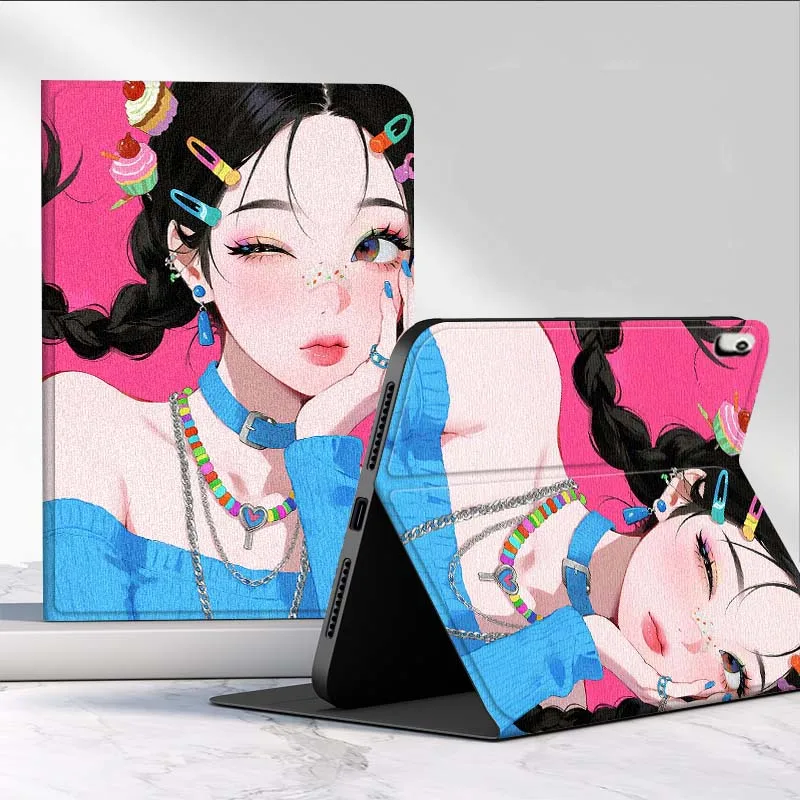 capa-de-tablet-popular-com-desenho-de-menina-fashion-para-huawei-mediapad-matepad-pro-air-12-x-t5-t10s-m6-m5-c5e-se-11-115-polegadas