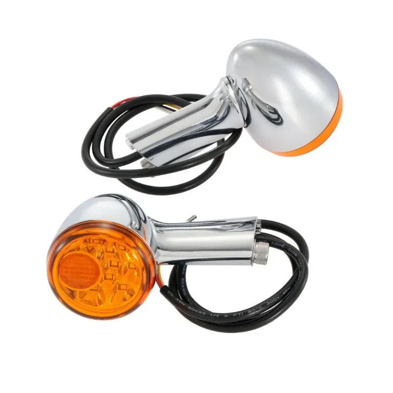 Luces LED de giro para motocicleta Harley Sportster XL883 XL1200, 2 piezas, 1 par