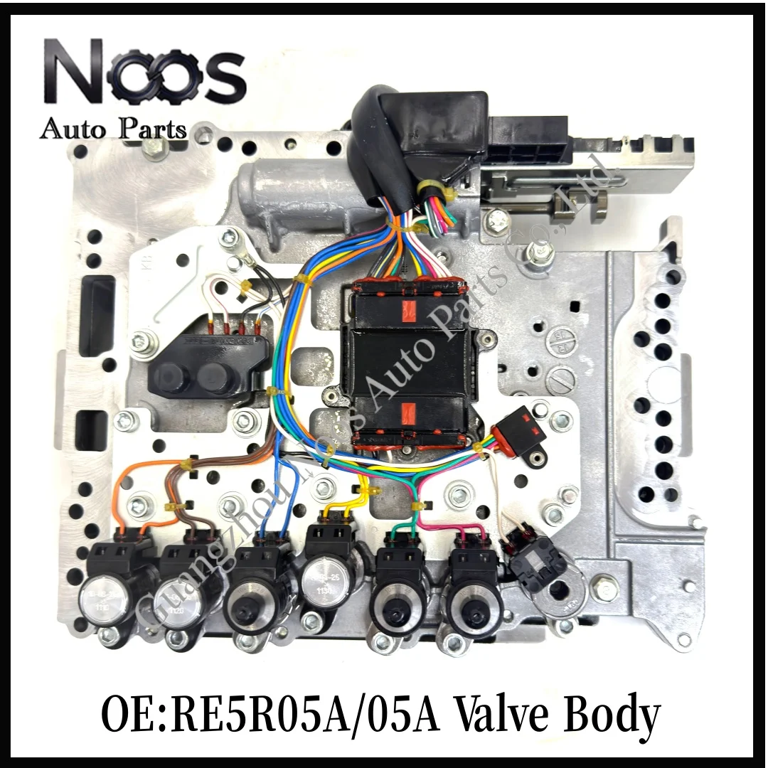 RE5R05A Automatic Transmission Valve Body with Solenoid Valve, suitable for Nissan Xterra, Pathfinder, Armada, Frontier, and Tit