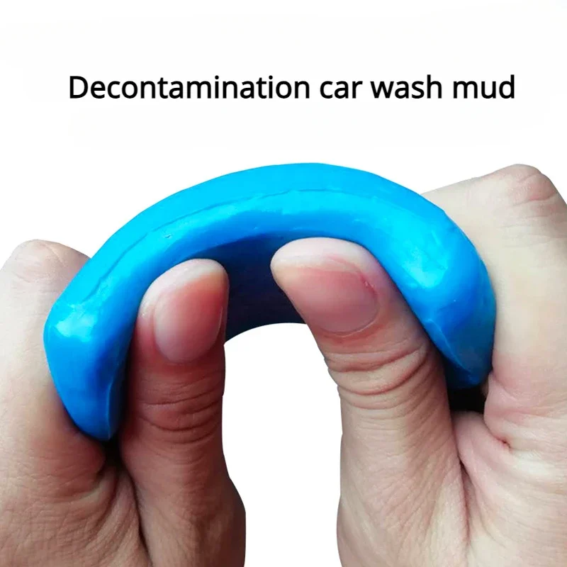 

New Clay Bar Detailing Auto Car Clean Wash Cleaner Sludge Mud Remove Magic Blue 100g Car Cleaning Car Brush Car Accessories