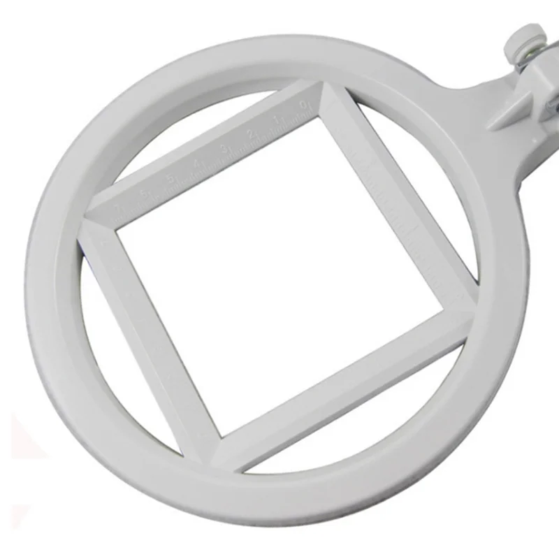 Lente d\'ingrandimento da tavolo con illuminazione 130mm di grandi dimensioni pieghevole 2X 6X lampada da tavolo lenti d\'ingrandimento con scala a