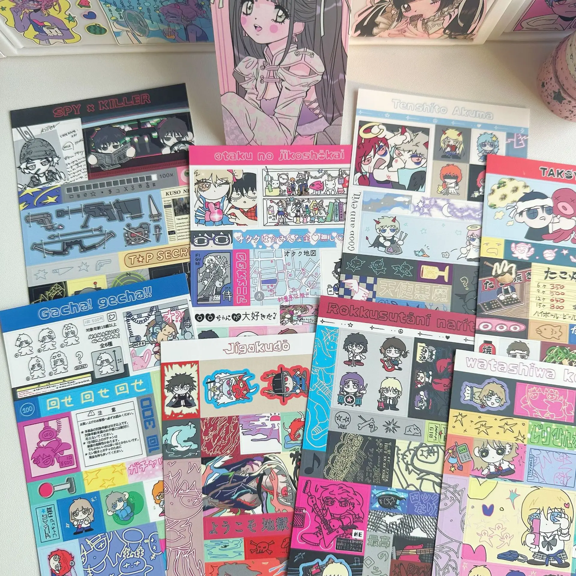 

Japanese Style Cute Cartoon Stickers