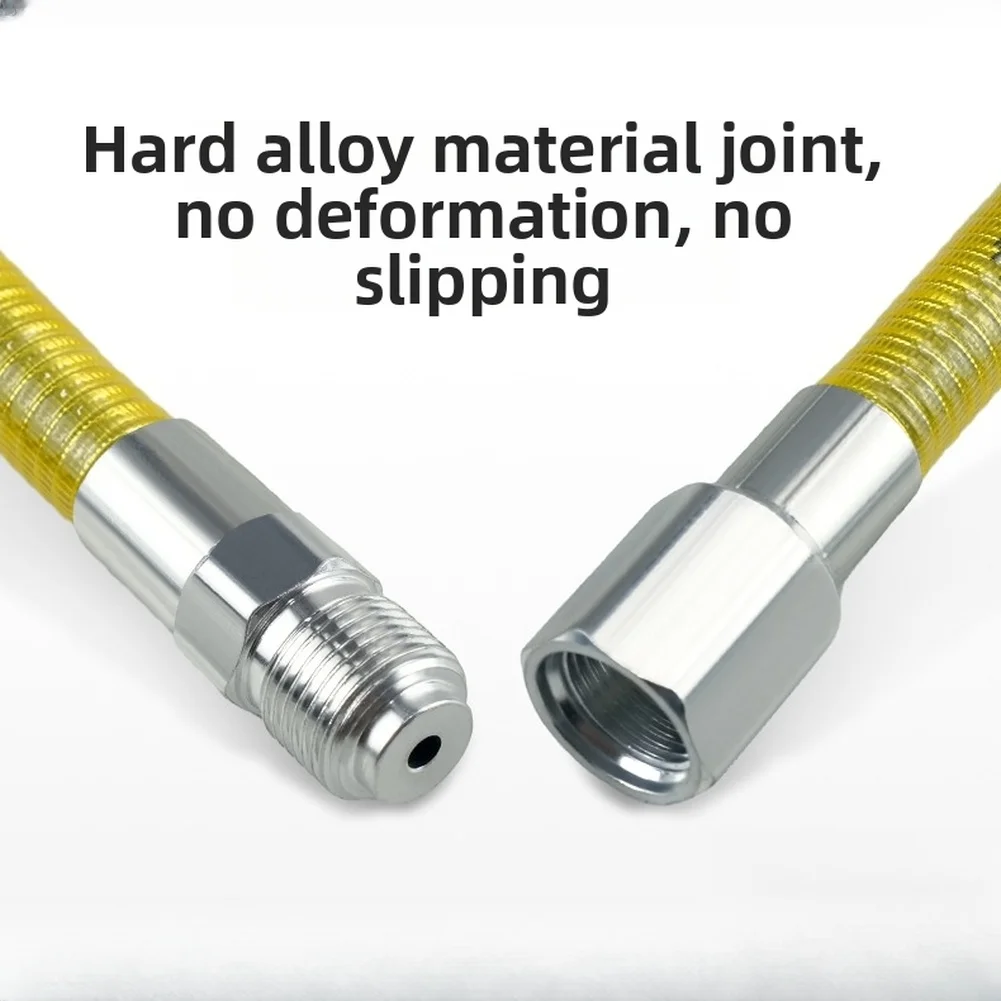 Gold Flexible Extension Wand 310 Stainless Steel Tube Rust Resistant Material Precision-formed Bellows For Precise Spraying
