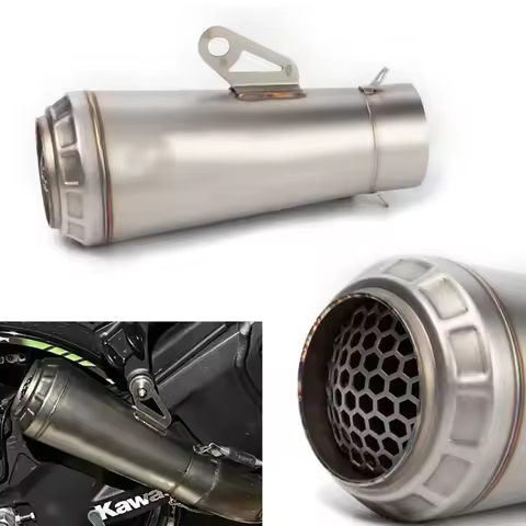 51mm Motorcycle Exhaust Muffler DB Killer GP Motocross Escape For Yamaha R1 R3 R6 CBR1000RR MT07 09 Z1000