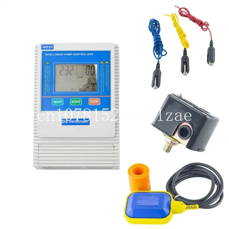 Electronic idle protection intelligent water pump controller for water pump control box