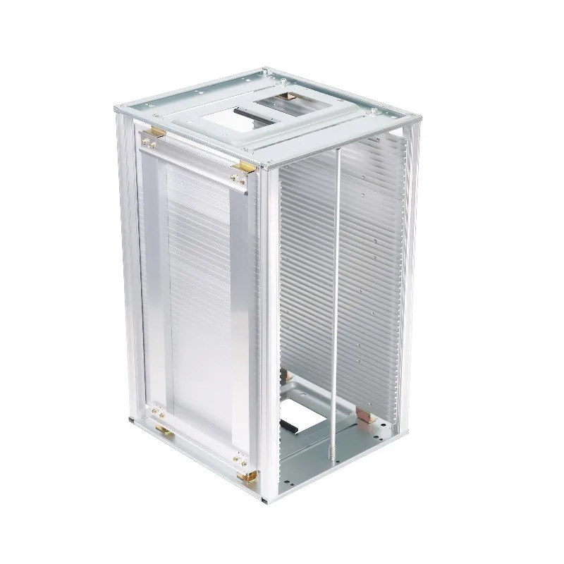 High Temperature Aluminum SMT PCB Storage Magazine Racks, Durable Stacking Racks and Shelves