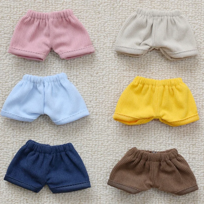 

Labubu Doll's Small Pants Versatile Replacement Clothes 17cm Plush Doll Clothes Accessories Labubu I II Idol Doll Sitting Party