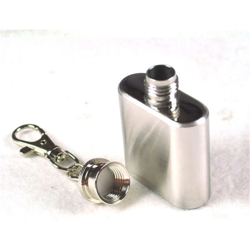 Portable Mini Stainless Steel Liquor Hip Flask For Alcohol Bottle Travel Whiskey Bottle Mug Flask