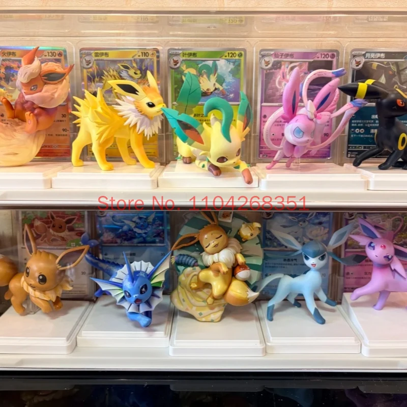 Pokemon Dream Painting Vol 3 Eevee Figurenset Vereinfachtes Chinesisch Offizielle Pokemon TCG Sammelkarten PTCG Blindbox Spielzeug Geschenke