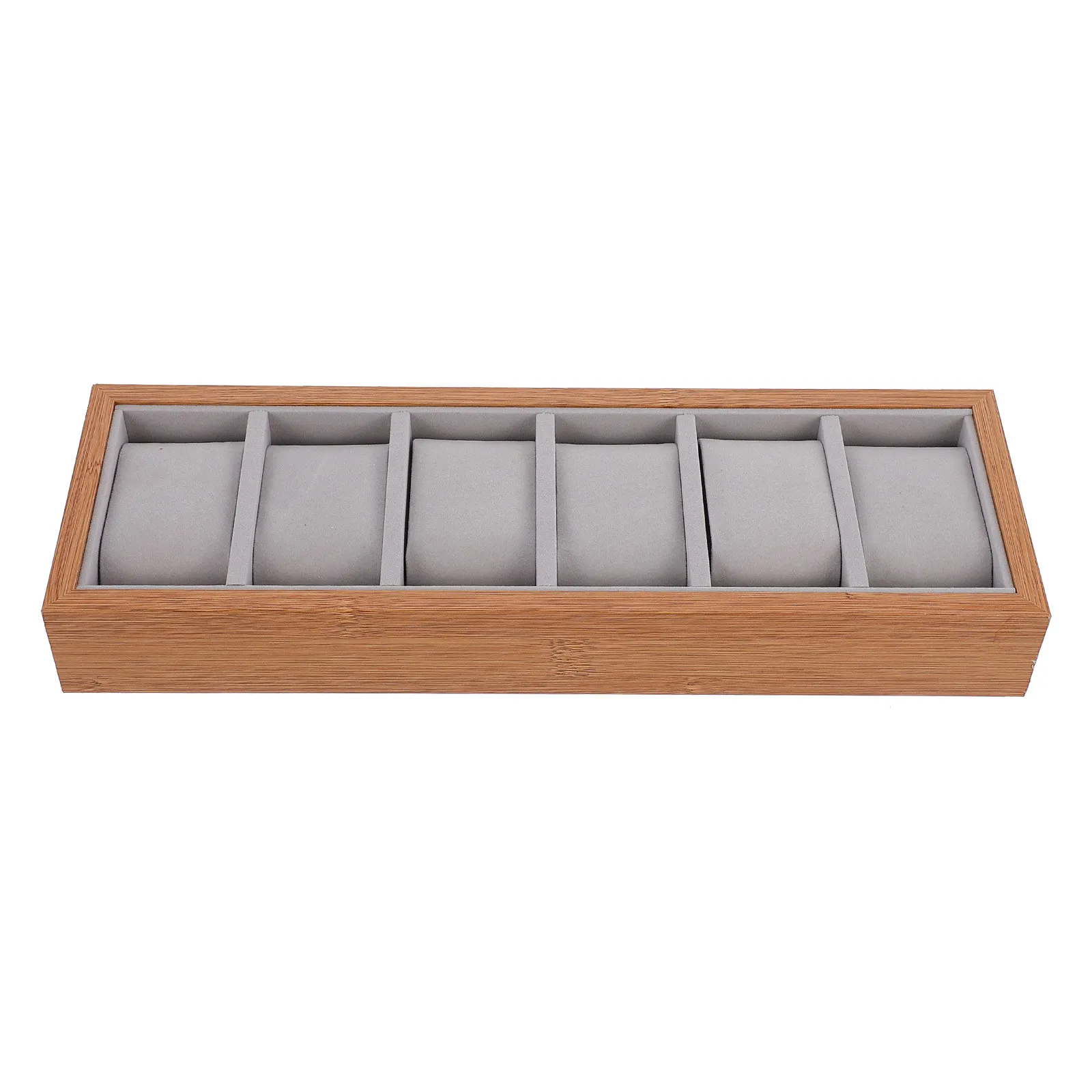 Elegant Wooden Watches Organizer Tray Display Case for Watch Bracelet Bangle Necklace Ring Storage Protective Showcasing Home