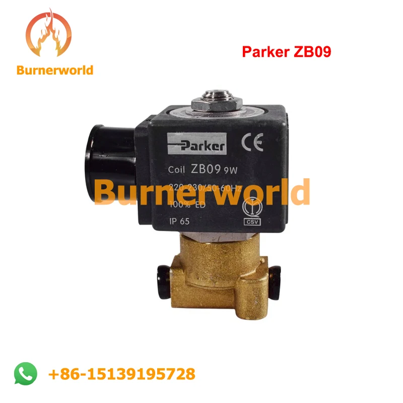 Original Parker ZB09 ZH14  Solenoid Valve For Riello Baltur Burner Combustion Machine Methanol Burner Solenoid Valve