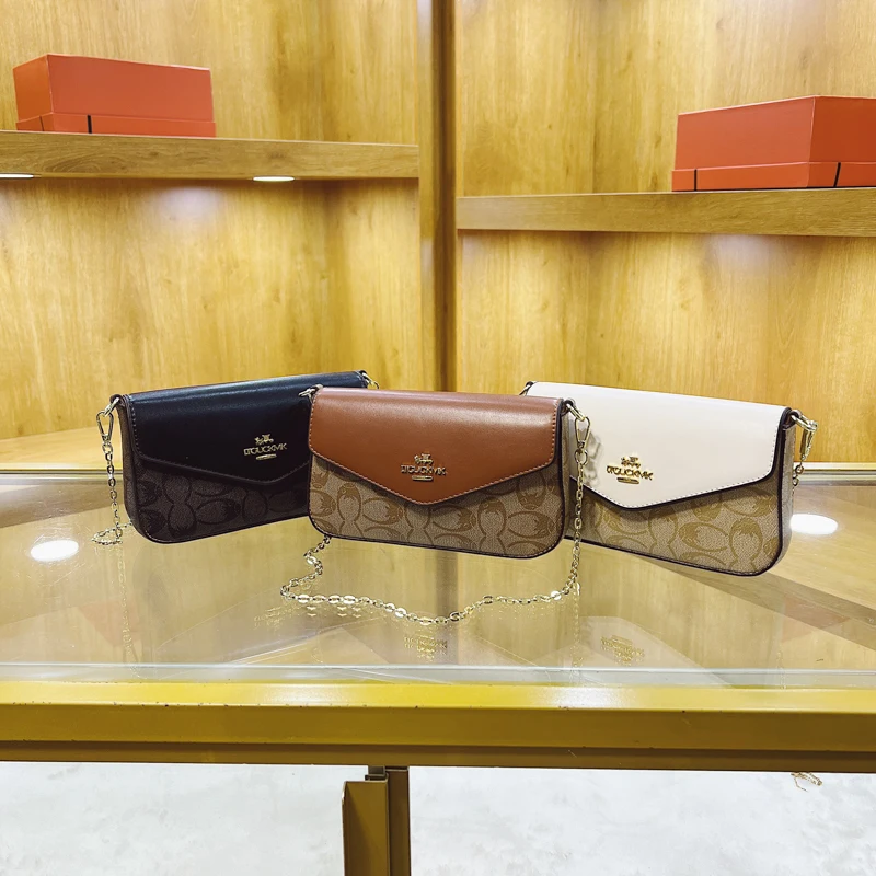 

Luxury Designer Shoulder Bag For Women Elegant Leather Crossbody Bag Classic Parisian Look