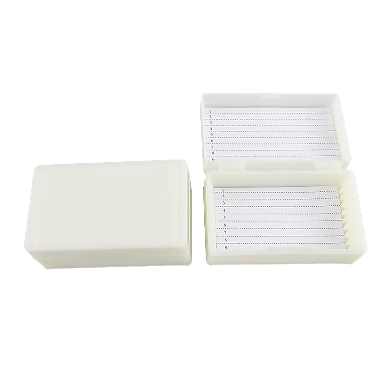 （Shop）Microscope Slides Case Cabinet Holder Pathological Slice Box Slide Storage Box