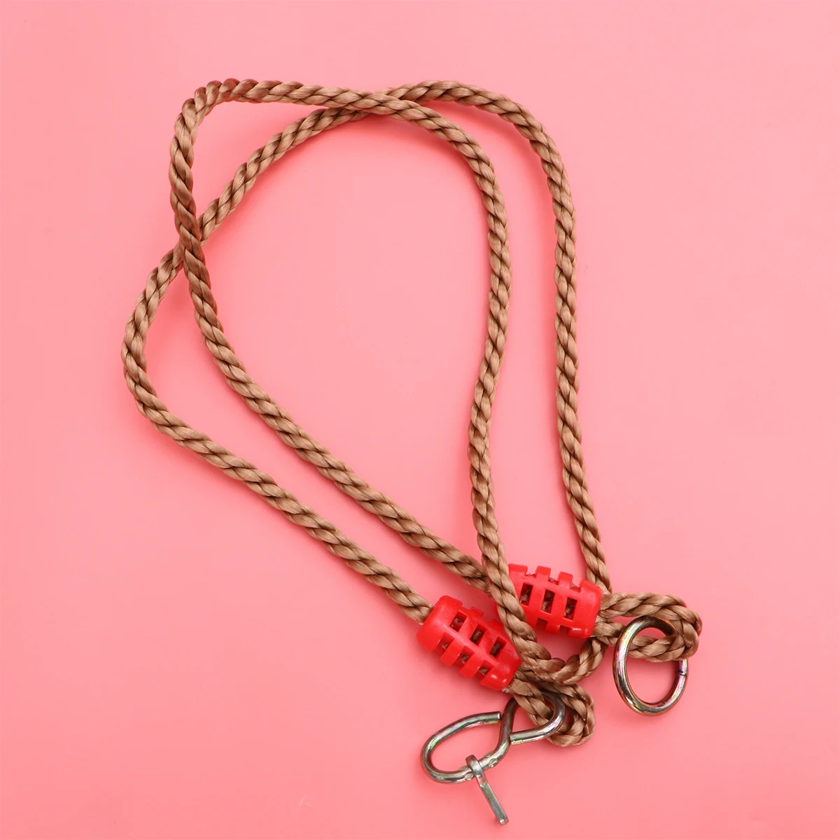 

Outdoor Swing Hangers 2pcs Kids Swing Rope Kit Adjustable Swing Strap for Playground Swing Accessories Durable Hanging Straps