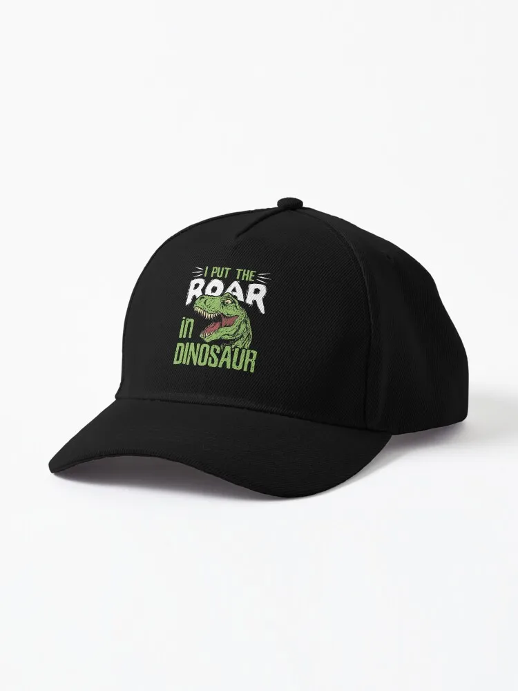 I Put The Roar In Dinosaur Cap For Women Men Hip Hop Cap Street Baseball Hat New Fashion Hat