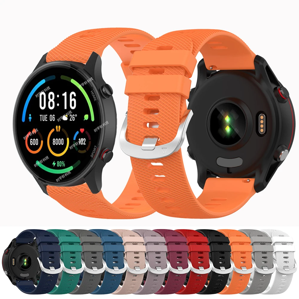 Silicone Band For Xiaomi Watch 2 Pro Quick Release 22mm Sports Strap For Xiaomi Watch S4 S3 S2 S1 Mi Color 2 Bracelet Watchband