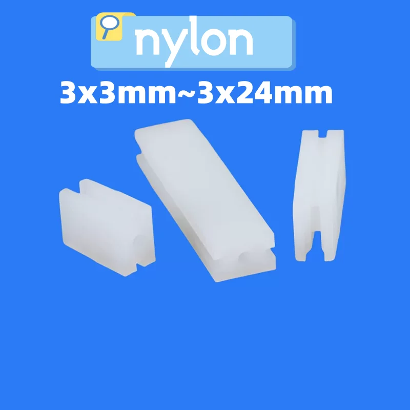 3x3mm~3x24mm LED diode holder clips Bezel Socket Mount 3-hole support post LED spacer lamp post lamps nylon white