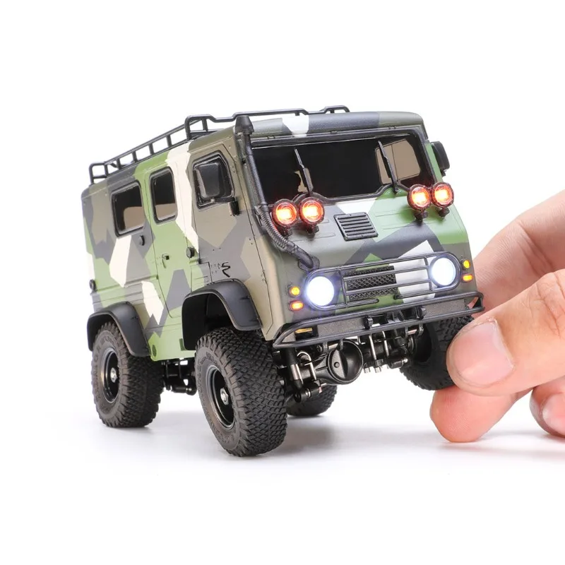 Orlando Hunter Model OH1:32V01 Mini RC Off-Road Pickup Truck Brushless High-Speed with Lights Rechargeable KIT Toy Model Kit