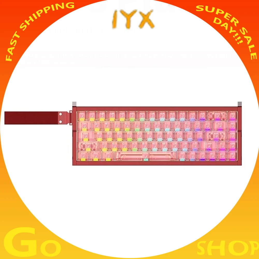 

Irok Iyx MG68 Plus Max Клавиатура Магнитный переключатель Геймерская клавиатура Механическая клавиатура RGB 8K ПК ESports Горячая замена Игровые аксессуары