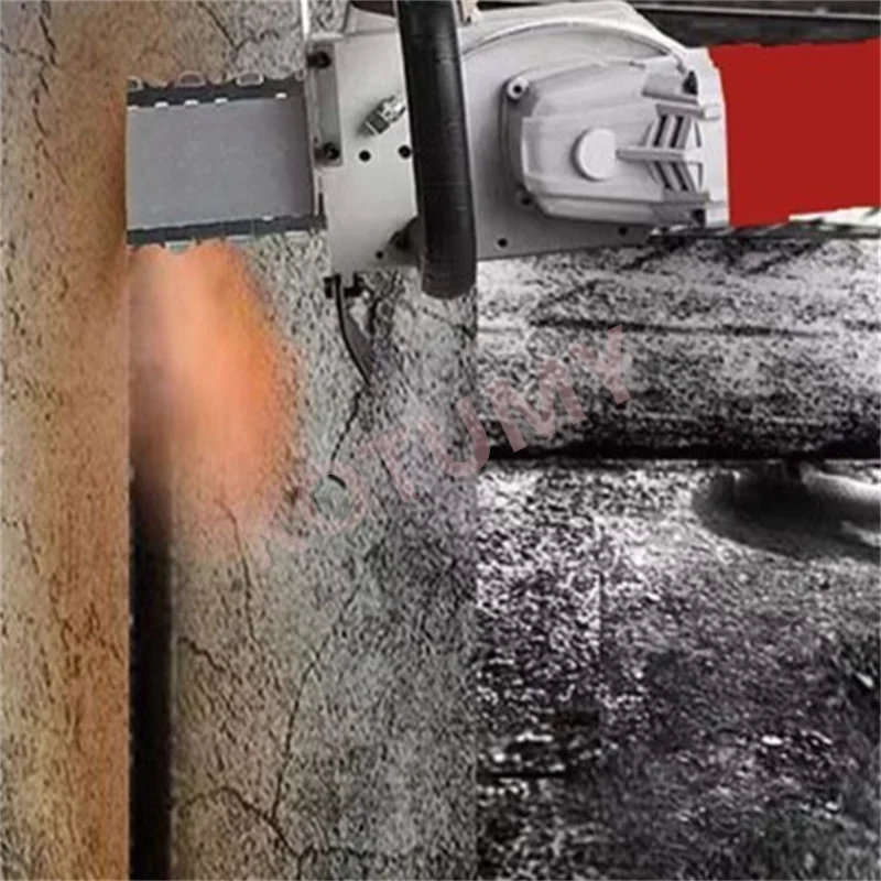6500W Deep Cutting Concrete  Wall Cutting Machine Electric Chain Cutting Saw Diamond Stone Cutting Machine