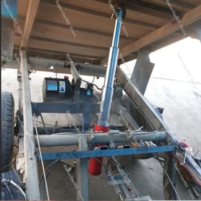 Hydraulic Self Unloading Kit Electric Control Lift 12v/24v/48v/60v/72v Electric Tricycle Dump Hydraulic Modification Parts