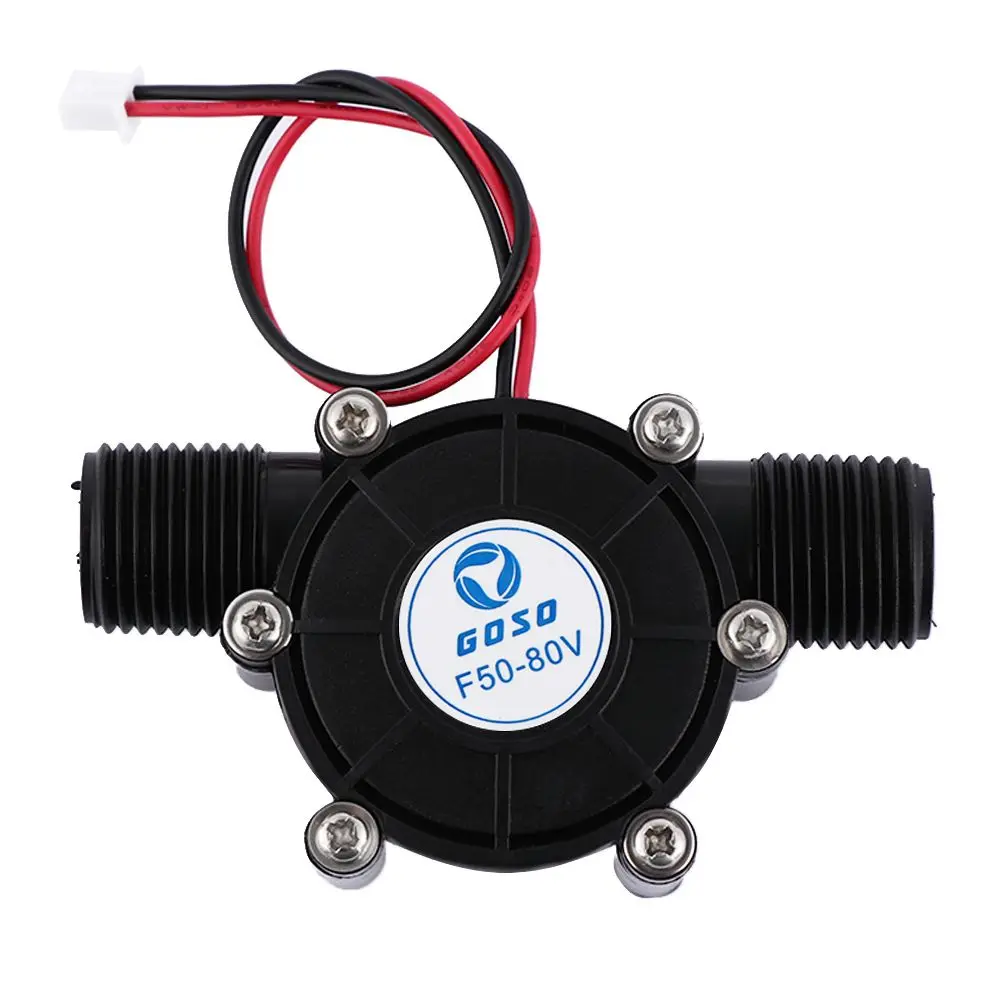 Micro DC 80V/12V/5V Generator 10W High Power Water Turbine Generator Hydroelectric Power Generation Electrical Equipment