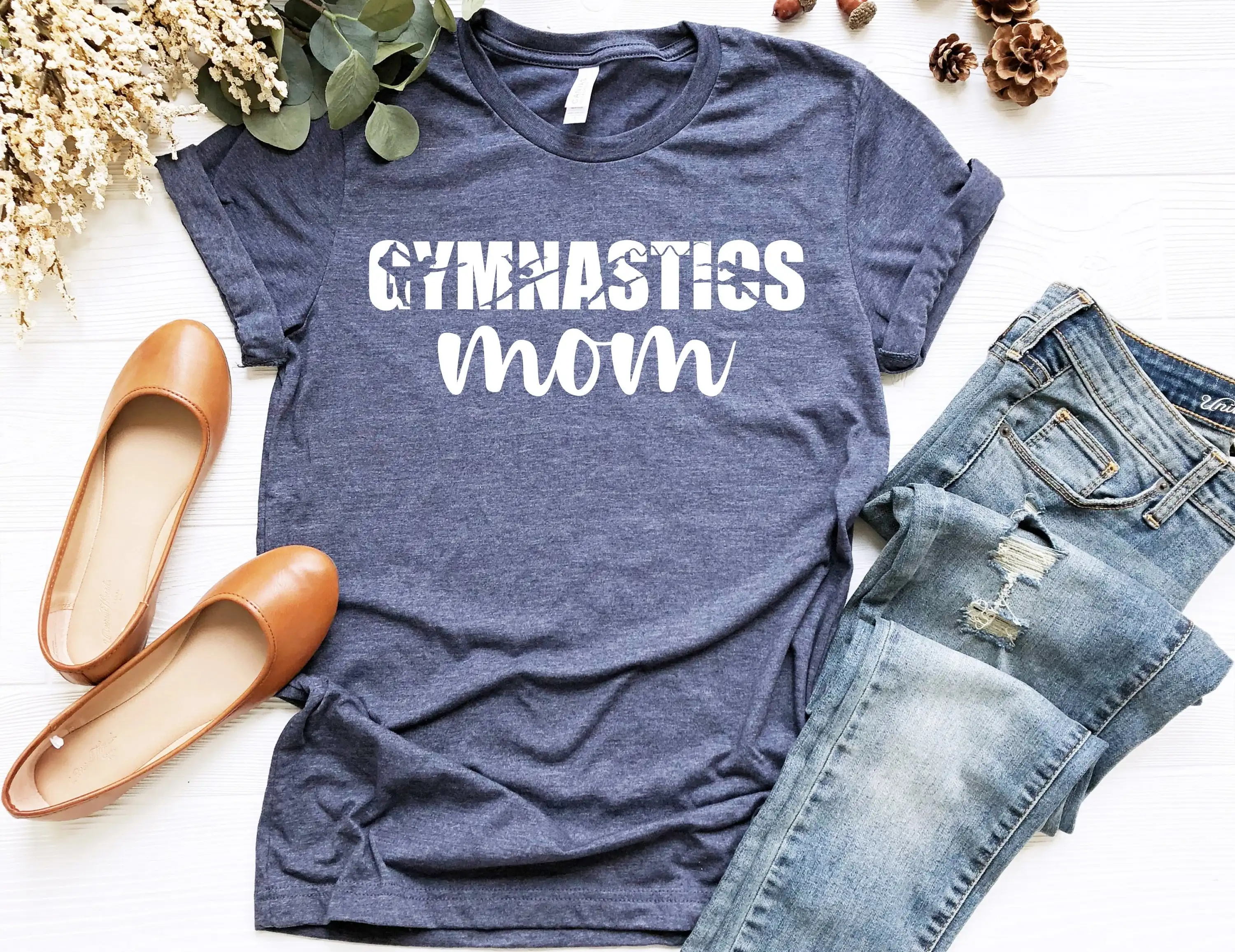 Gymnastics Mom T Shirt Mother'S Day Life For