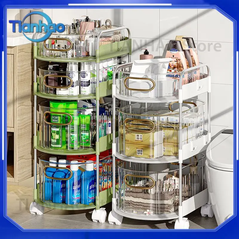 Wholesale Slide-Out Basket Cabinet Organizer Shelf Drawer Multi-Tier Mobile Cart for Kitchen Storage