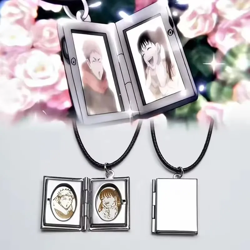 Anime Jujutsu Kaisen Todo Aoi Cosplay Necklace Unisex Openable Pendant Choker Couple Jewelry Party Accessories Gifts