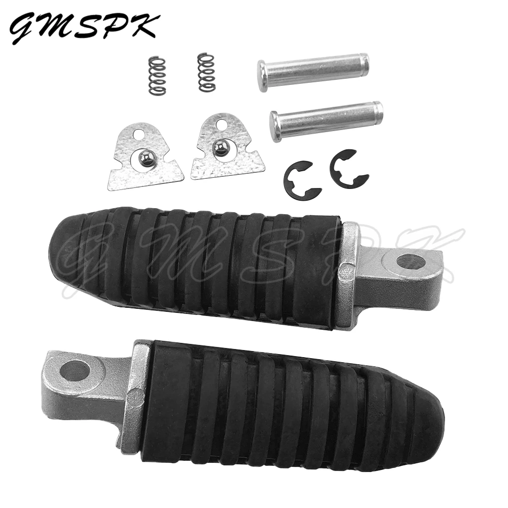 Motorcycle Front Rear Footrest Foot Pegs Pedal Fit for Suzuki V-Strom DL650 DL1000 GSX650 GSX1300 GSX1300R GSR600 GSR750 GSF650