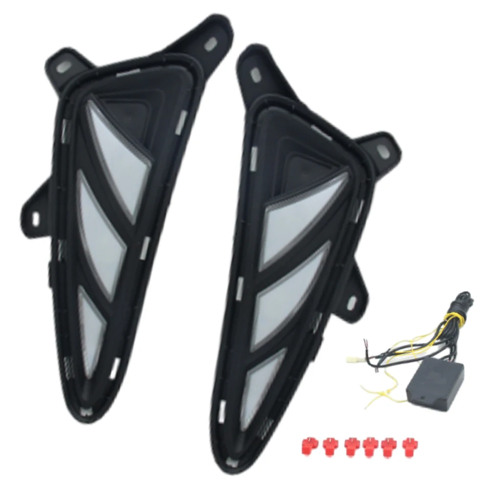 

1 Set LED Daytime Running Turning Signal Light DRL Fog Lamp Brake light For Toyota CHR C-HR 2016 2017 2018 2019 Car Accessories