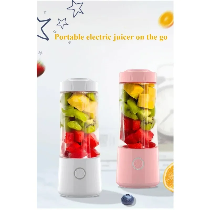 

Home small mini electric juicer usb rechargeable juicing cup portable on-the-go electric mixing cup easy to clean