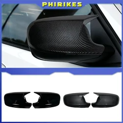 Best Quality Gloss Black Rear View Mirror Cover Cap For BMW X1 E84 X3 F25 Pre-LCI 2010 2011 2012 2013 Wholesale Quick Delivery
