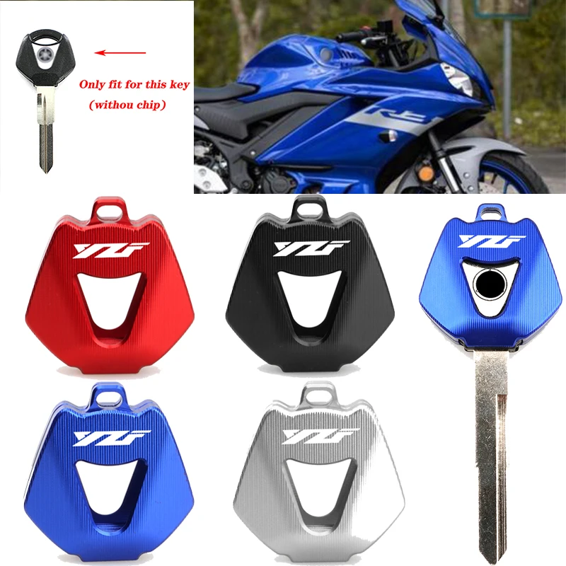 YZF series NEW For YAMAHA YZF R1 R3 R6 R7 R9 R25 R125 Motorcycle Key Case Shell Cover Chain Keycase Keyring Accessories