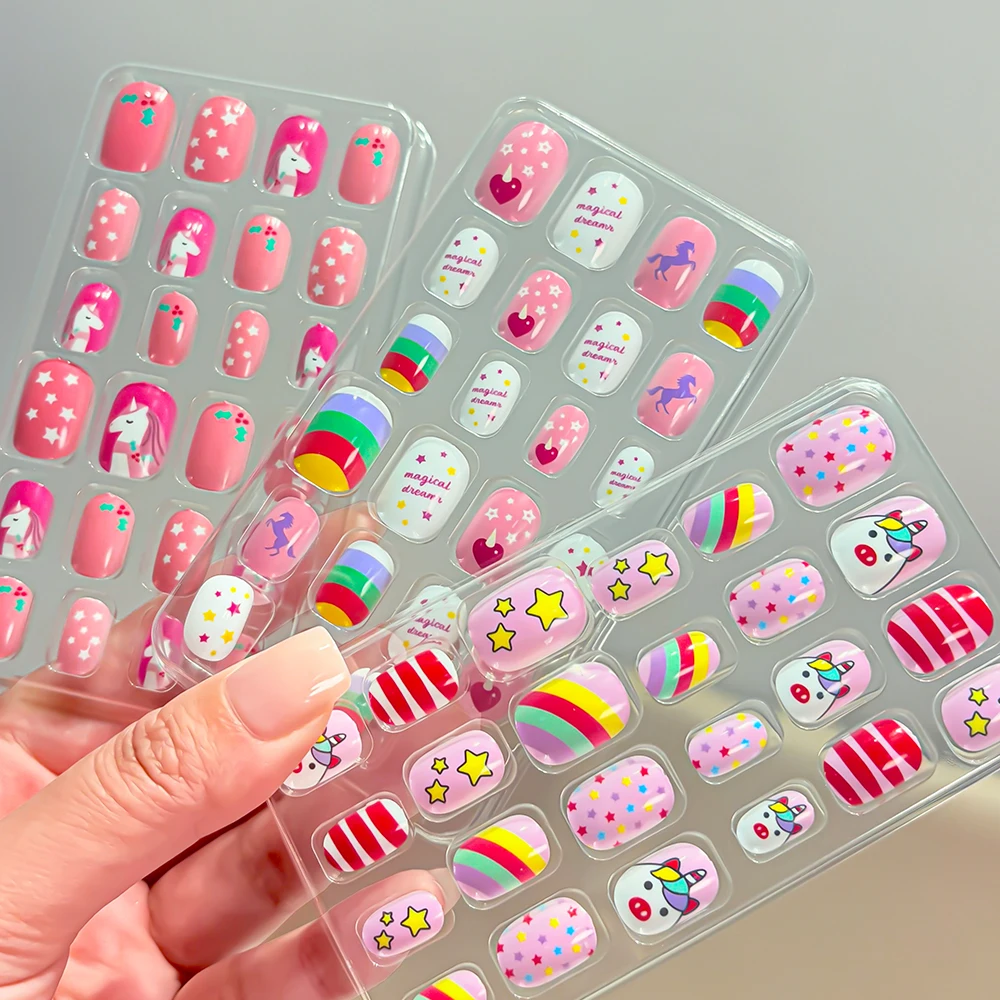 conjunto-de-192-unhas-posticas-infantis-nao-toxicas-com-desenhos-fofos-de-desenhos-animados-unhas-falsas-reutilizaveis-para-meninas-arte-de-unhas-infantil-para-festa-de-aniversario