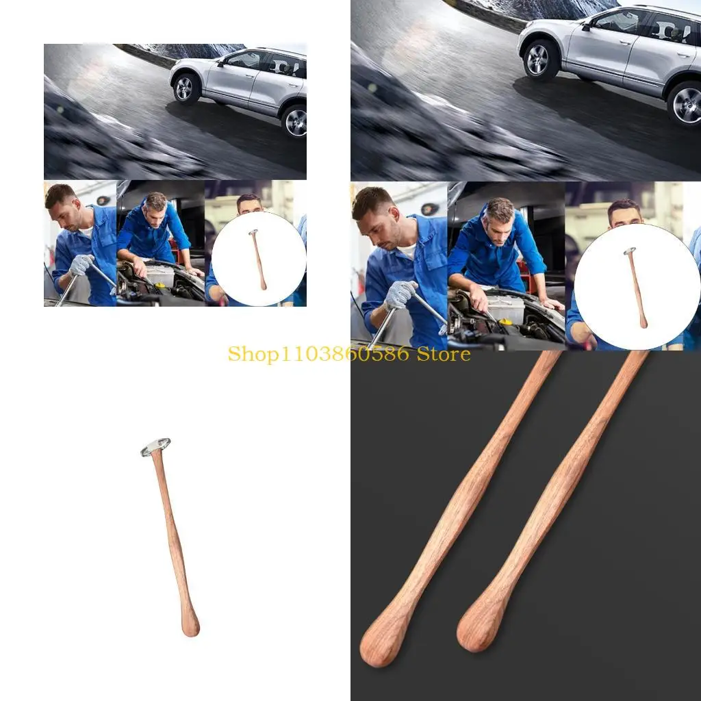 

242A Ergonomic Dents Removal Tool Double Face Hammer Head Car Dents Removal Hammer Simple to Operate for Vehicle Bodywork