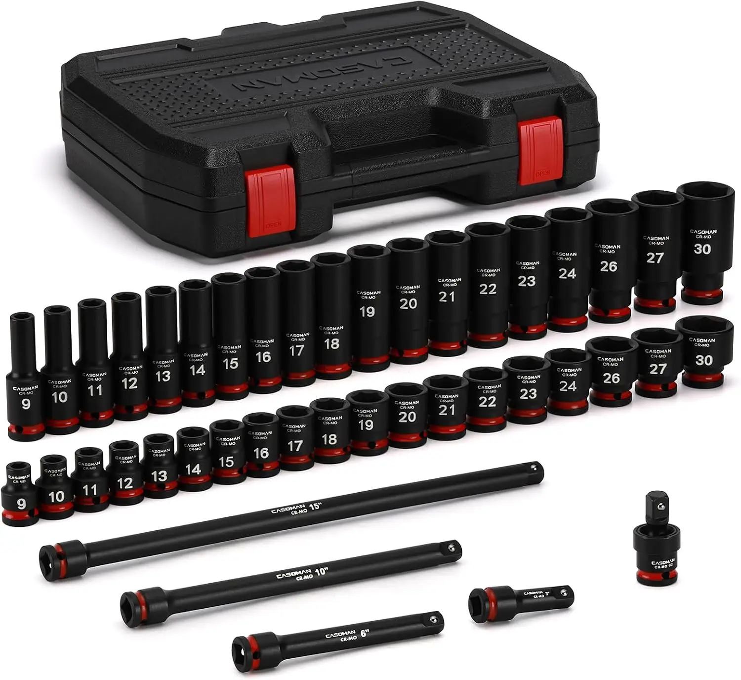 43-Piece 1/2