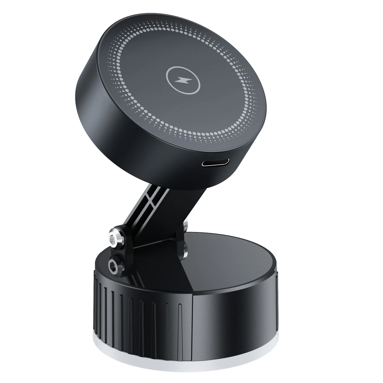 

15W Magnetic Wireless Charger Car Mount Magnet Suction Phone Mount, Vacuum Phone Holder for Car Screen//Windshield/Smooth Surfac