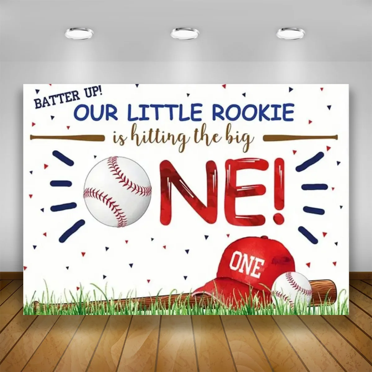 Baseball Backgrounds Children\'s Birthday Party Decoration Newborn Baby Shower Boy Kids Backdrops Sports  Photocall Photo Studio
