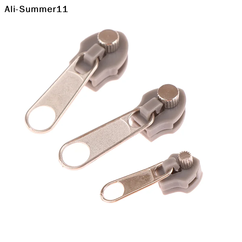 【W11】Universeller, abnehmbarer Reißverschlusskopf zur sofortigen Reparatur, Ersatz für defekte Schnallen, DIY-Reißverschlusskopf, Nähzubehör