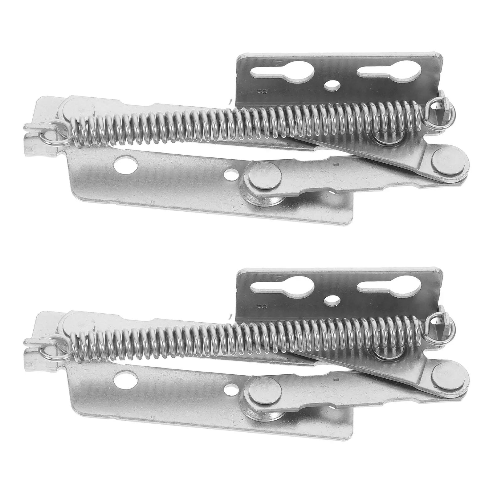 2Pcs 80 Degree Scissor Hinges Heavy Duty Cabinet Spring Support Foldable Sofa Storage Folding Furniture Hardware