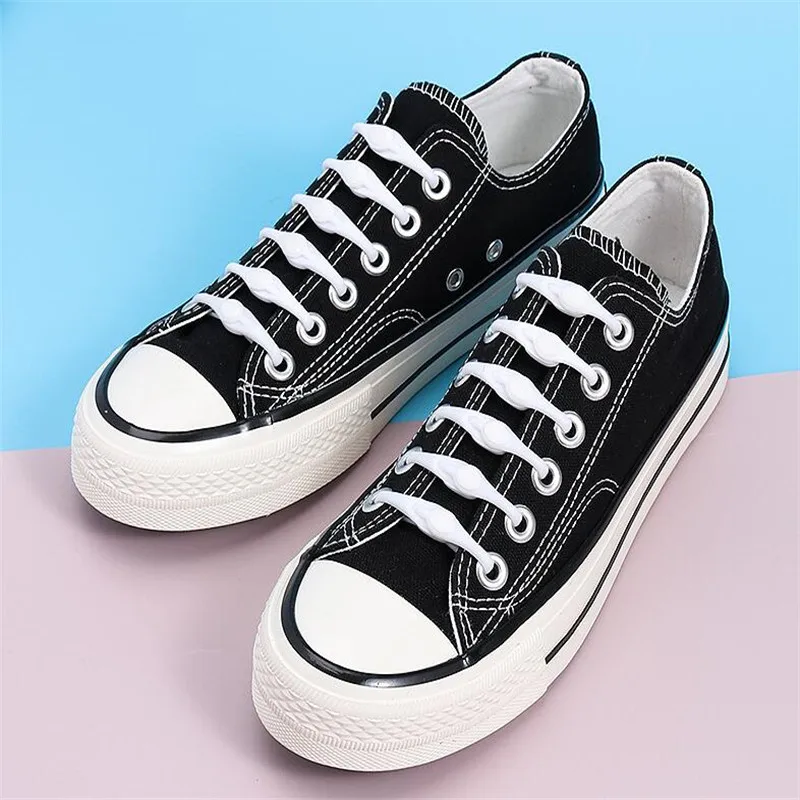 

12pcs Elastic Silicone Shoelaces No Tie Shoe laces Rubber Sneaker Shoelace Adults and kids Lazy Laces One size fits all shoes