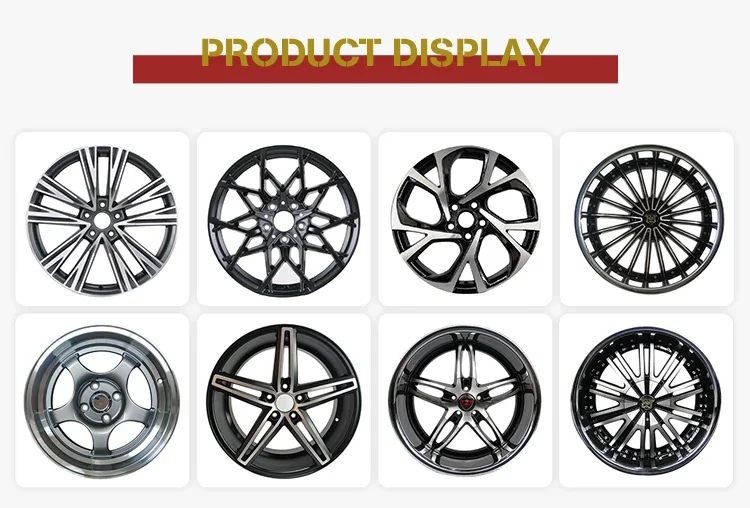 #13003 low MOQ instock passenger car wheels 20 inch offset car rims 5x115 matt black aluminum alloy car wheel