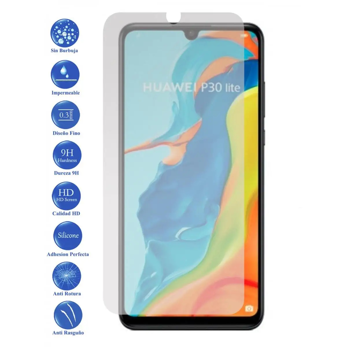 Alcatel 1S 2020 tempered glass screen Protector 9H for movil - Todotumovil