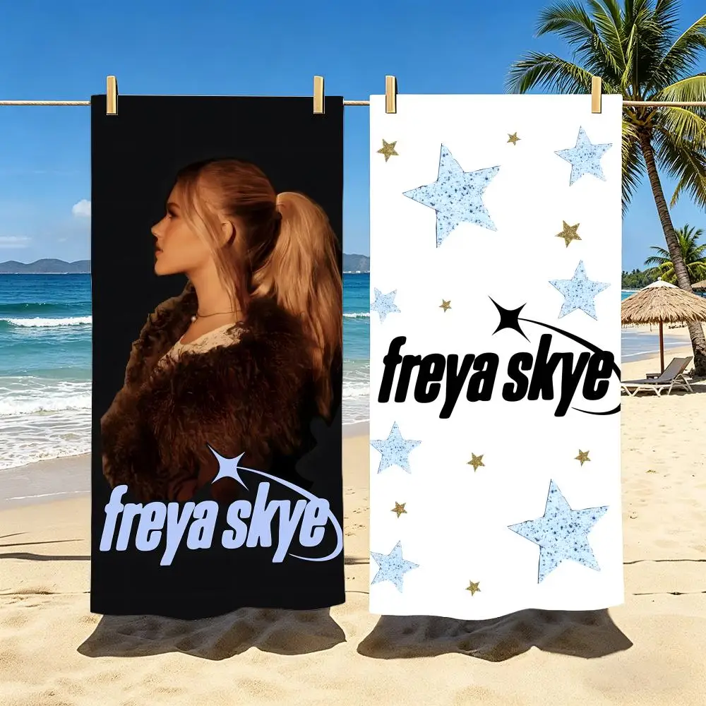 Singer Freya Skye Soft Pool Gift For Travel Gym Shower Cool Camping Quick Dry Sports Large Beach Towel