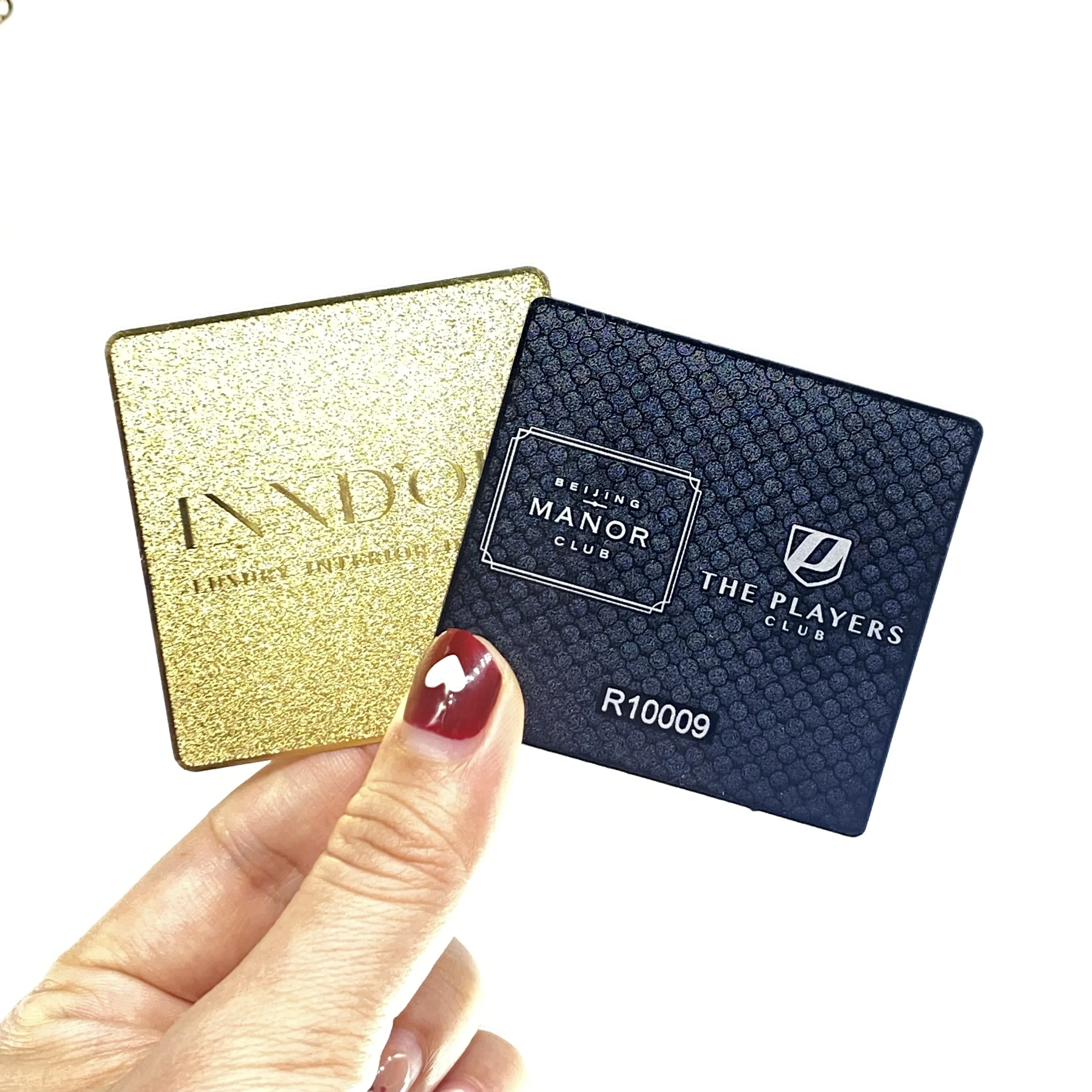 

Персонализированная оптовая визитная карточка NFC Member Vip Metal