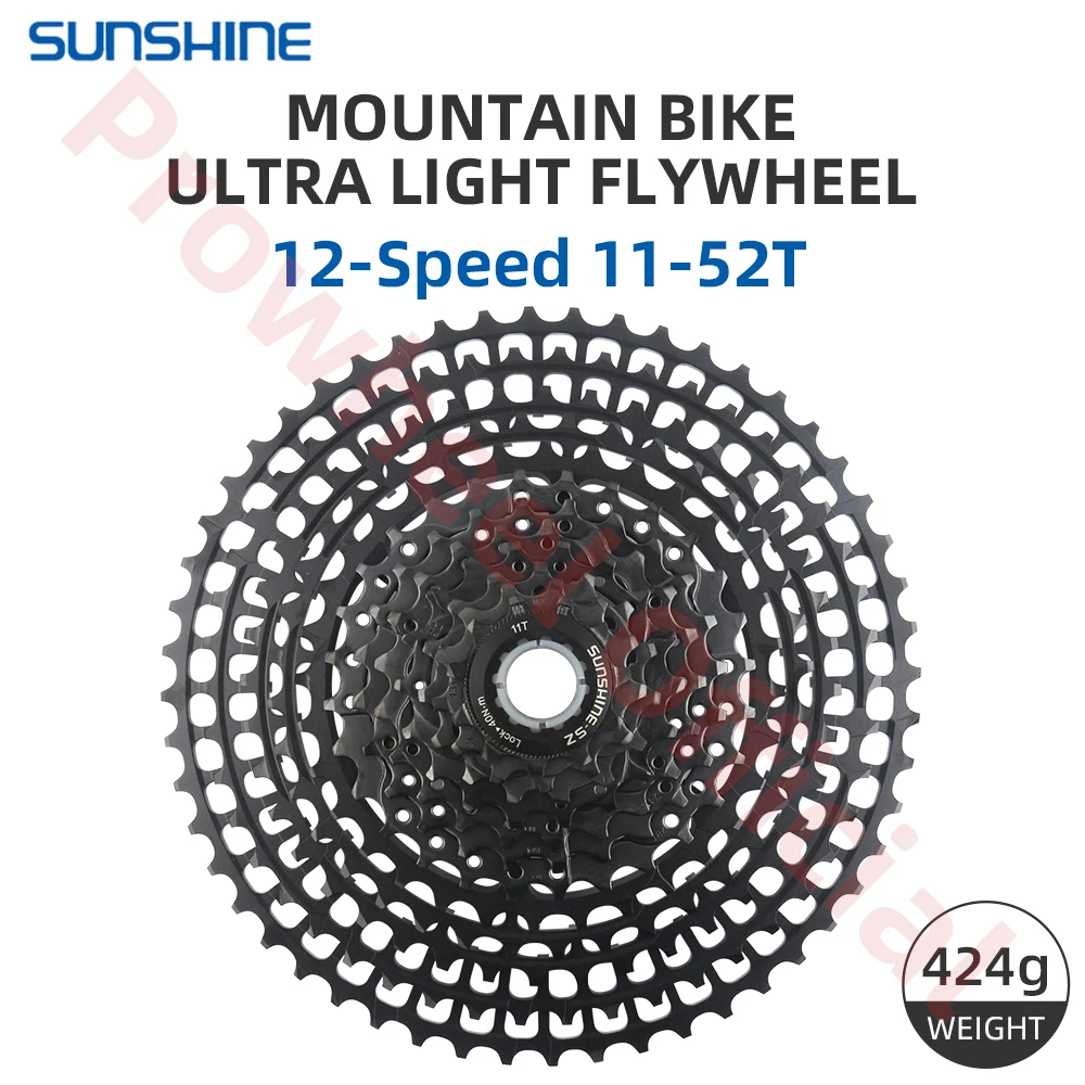SUNSHINE Ultralight Mountain Bike Bicycle Cassette 10 11 12 Speed