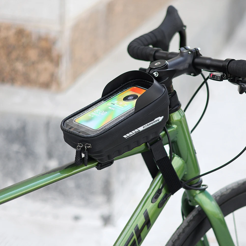 Touch Screen Bike Top Tube Bag - огляд і ціна Youtube Phone Accessories